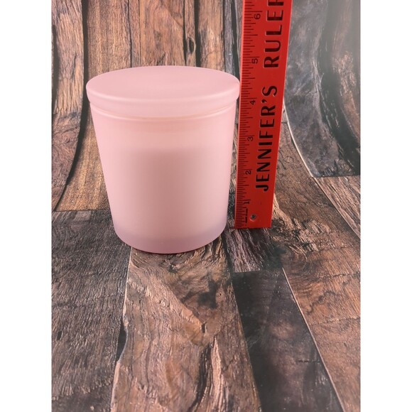 Sterling Home Pink Jasmine Lavender Candle 12oz Two‎ Wick Spa Scented Jar New - Picture 4 of 6